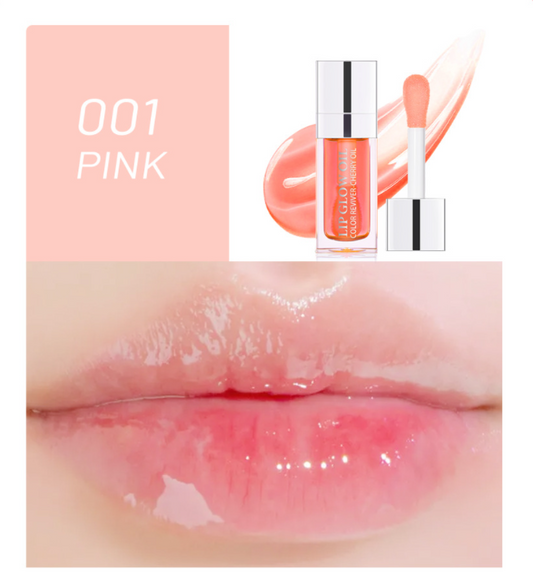 Transparent Dudu Lip Gloss Glass Oil - Moisturizing and Nourishing Lip Balm (1 Bottle) - Farefe