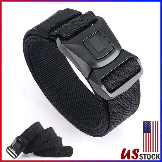 Quick Release Buckle Military Belt Strap Tactical Waistband For MEN