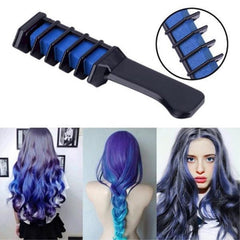 Non-Toxic Temporary Chalk Hair Dye with Comb-In Applicator for Any Occasion