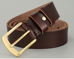 Handmade Casual Trend Men's Belts Cowhide - Farefe