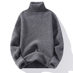 Sweater Men's Slim-fit Thickened Pullover Winter Shirt