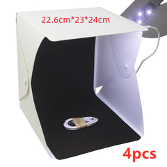 20cm Folding Studio LED Light Box for Professional Photography - Farefe