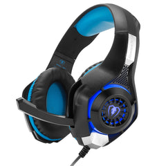 Beexcellent Stereo Gaming Headset Casque Deep Bass Stereo Game Headphone with Mic LED Light for PS4 PC Phone Laptop - Farefe