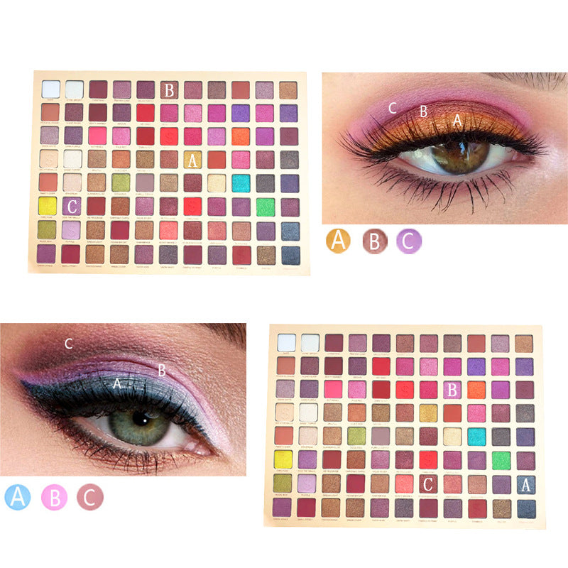 88 Color Eyeshadow Palette for Stunning Eye Makeup - Farefe