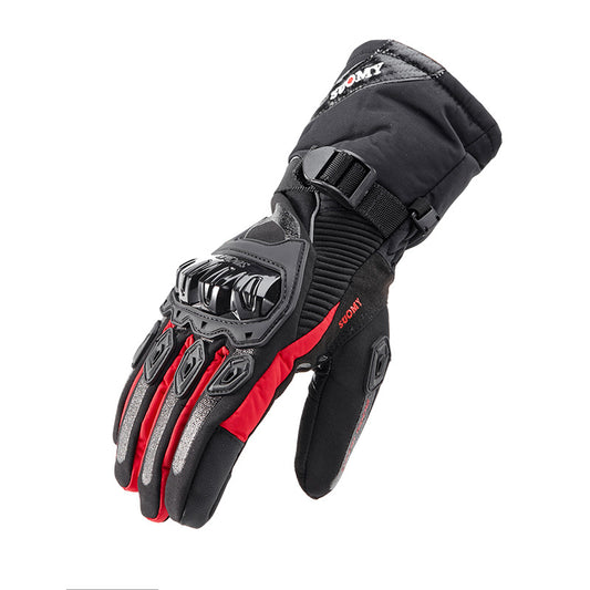 Cold and warm waterproof motorcycle gloves for off-road racing and outdoor sports - Farefe