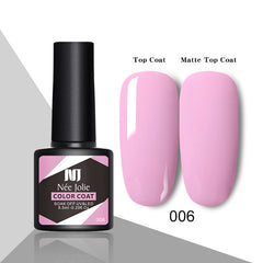 One Stroke, Sticky Gum Texture Gel Polish - Bright Colors