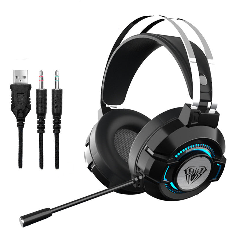 Noise-Canceling Headset for Gaming: S602, 50mm Speaker, 7.1 Surround Sound