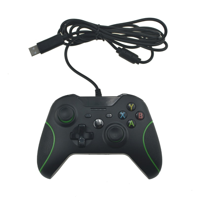 USB Wired Controller For Xbox One - Premium Gamepad For Xbox Console and PC - Includes 2M Power Cable - Farefe