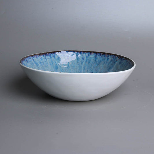 Creative Porcelain Japanese Style Colored Glaze Rice Bowl Set - Pack of 1 - Farefe