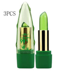 Color Changing Aloe Vera Gel Lipstick for Moisturized and Hydrated Lips