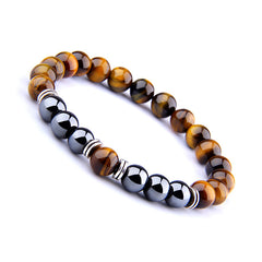 Elevate Your Style with this Stunning Tiger Eye Bracelet - Fashionable and Unique