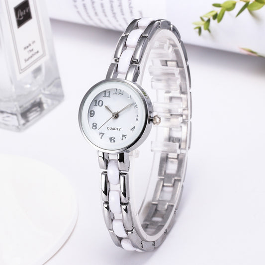 Women's Fashion Simple Diamond Bracelet Watch - Farefe