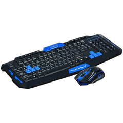 HK8100 2.4G Wireless Gaming Keyboard Mouse Combo: Ergonomics, Waterproof, Optical for PC Laptop Desktop Gamer - Farefe