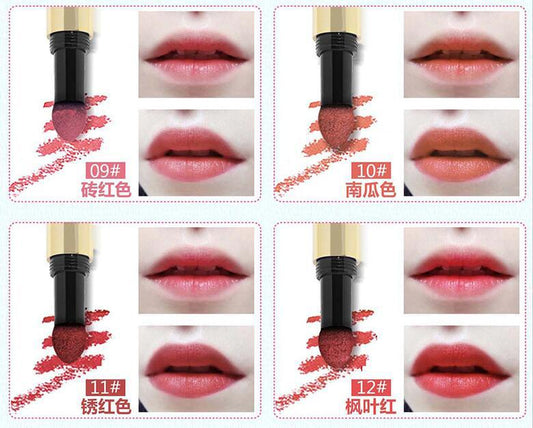 Powder Matte Lipstick - Silky Bitten Lips, Long Lasting, Waterproof, Smooth & Elastic Makeup - Farefe