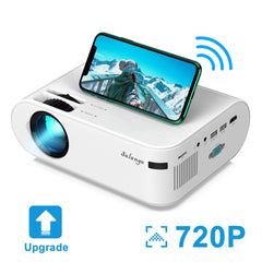 720p Portable Smart Projector P62 Supports Home Office HD Projection - Farefe