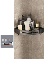 Bathroom Triangle Shelving - Wall Hanging Storage Rack - Farefe