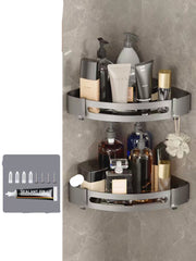 Bathroom Triangle Shelving - Wall Hanging Storage Rack - Farefe