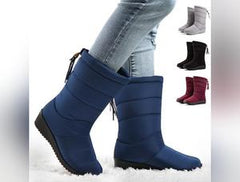 Waterproof Snow Boots for Modern Dance - Silk Upper, Plastic Sole
