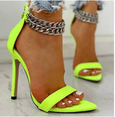 Large Size High Heels Stiletto Women Sandals