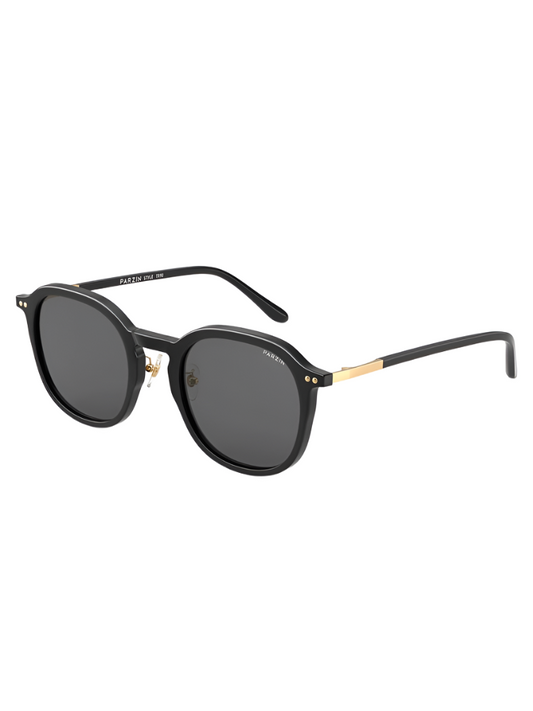 Stylish Retro Round Frame Polarized Sunglasses for Fashionable Couples