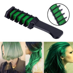 Non-Toxic Temporary Chalk Hair Dye with Comb-In Applicator for Any Occasion