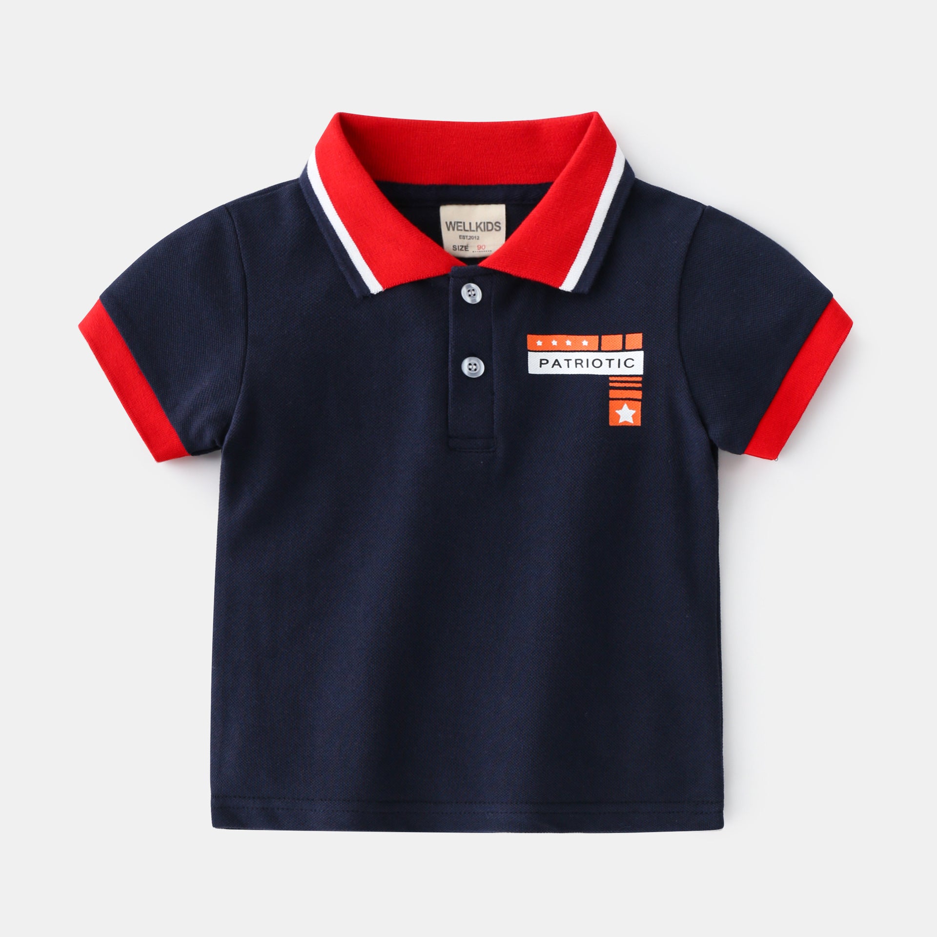 Boy's Baby T-Shirt Short Sleeved Summer Kids Children's Top - Farefe
