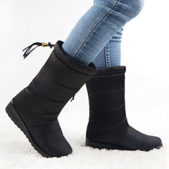 Waterproof Snow Boots for Modern Dance - Silk Upper, Plastic Sole