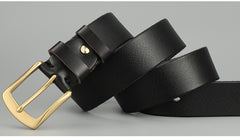 Handmade Casual Trend Men's Belts Cowhide - Farefe