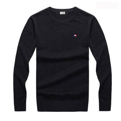 Cotton Embroidery Long Sleeve Fashion Men's Sweater