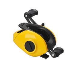 Small Yellow Water Drop Wheel - The Perfect Fishing Reel for All Anglers