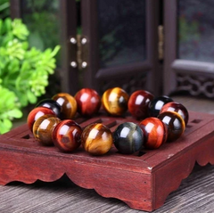 Enhance Your Style with Tiger Eye Buddha Bead Bracelet