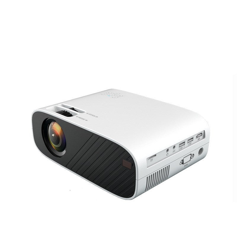 New Portable Projector with 18800 Bulb Brightness, Support for 1920X1080 Resolution and 50W Lamp Power - Farefe