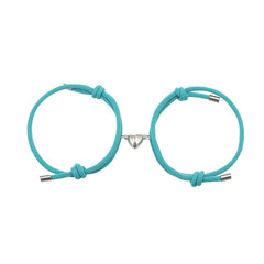 Simple Nylon Love Magnetic Bracelet - Make a Stylish Statement with This Love-Inspired Bracelet - Farefe