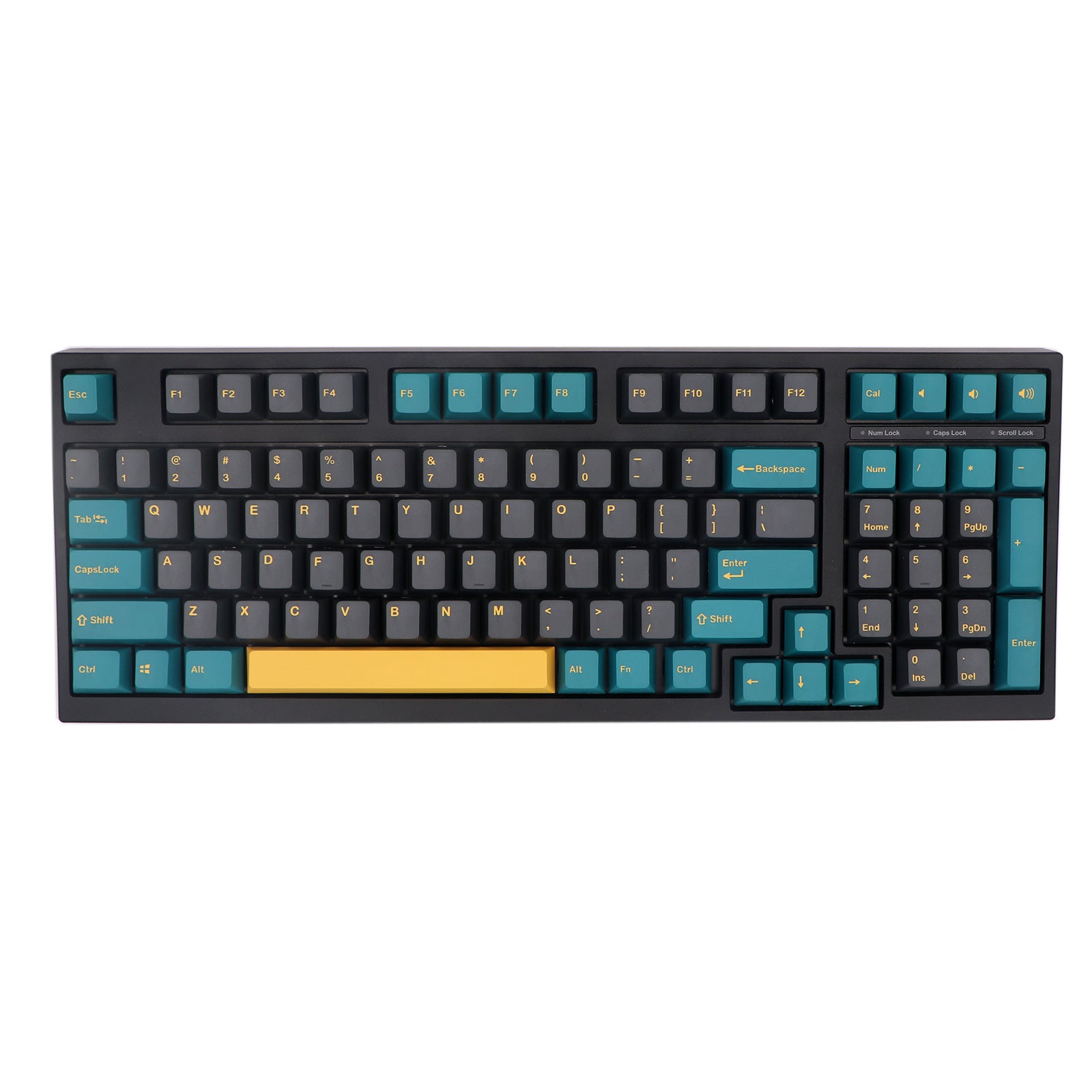 Mars Green Two-color Process PBT Keycap Set - 126 Keys - Farefe