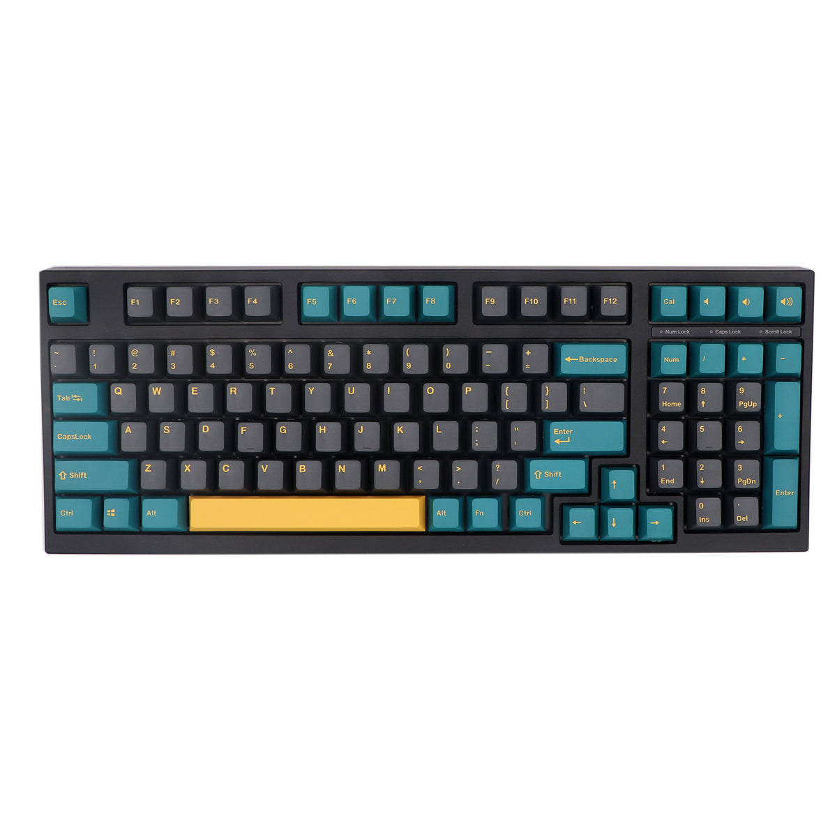 Mars Green Two-color Process PBT Keycap Set - 126 Keys - Farefe