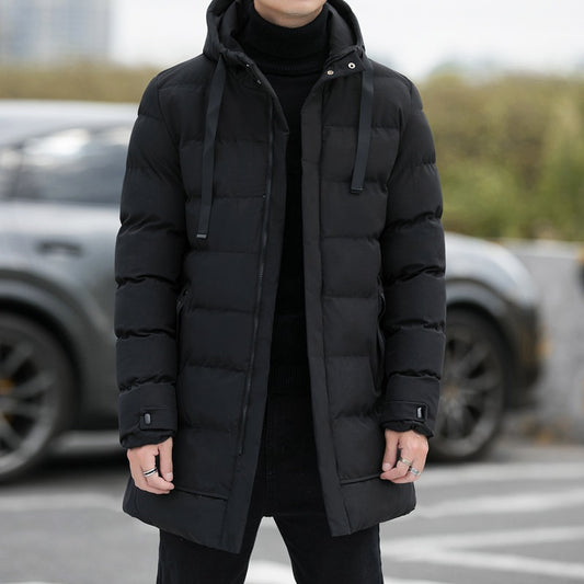 Winter Warm Long Hooded Windproof Coat - Farefe