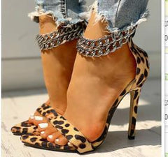 Large Size High Heels Stiletto Women Sandals