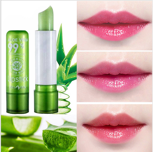 Aloe Moisturizing Moisture Color Changing Lipstick - Long Lasting, Waterproof, and Moisturizing Lip Color - Farefe