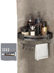 Bathroom Triangle Shelving - Wall Hanging Storage Rack - Farefe