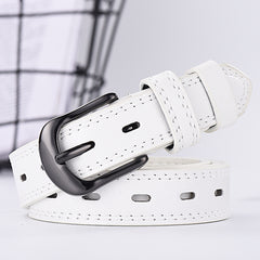 Two-line Unisex Hollow Out All-match Thin Trousers Belts