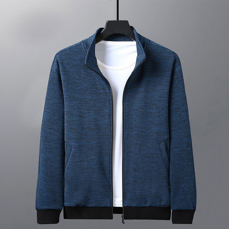 Dad's Athletic Stand-up Collar Casual Jacket - Farefe