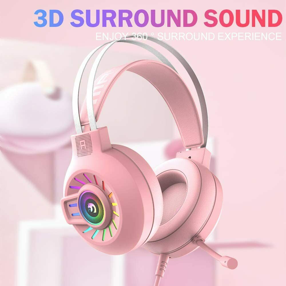 3.5mm Gaming Headset With Mic Headphone For PC Laptop Nintendo PS4 - Farefe