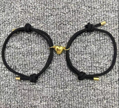 Attract Love with These Alloy Magnetic Couple Bracelets - Farefe