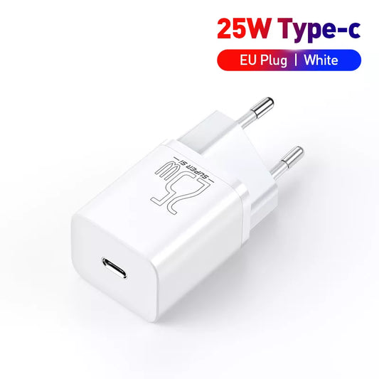 USB C Charger 25W Type C PD Fast Charging Portable Phone Charger for iPhone 15 14 13 Pro Max Samsung S22 Tablet - Farefe