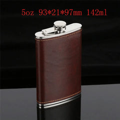 Stainless Steel Hip Flask for Liquor - Perfect Whiskey Gift - Farefe