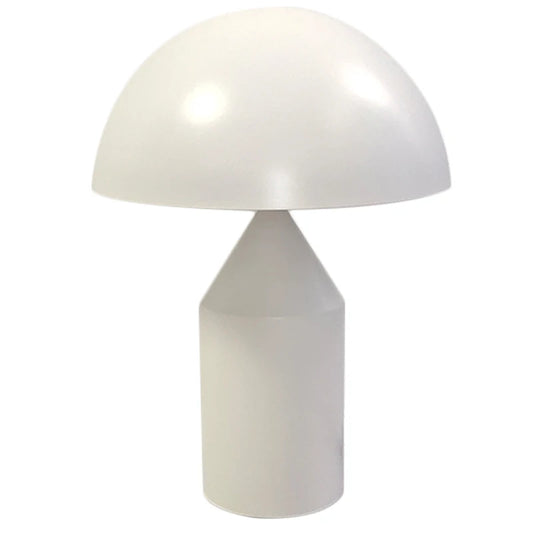Black White Gold Table Lamp – Creative Mushroom Table Lamp for Bedroom Study Living Room Decoration Desk Lamp - Farefe