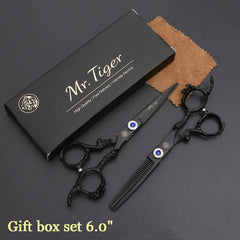 Professional Hairdressing Scissors Set - Perfect for Precise Haircuts and Styling - Farefe