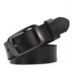 Women's Genuine Leather Belt - Casual All-Match Colorful Strap | Top Quality Jeans Belt WH001 - Farefe