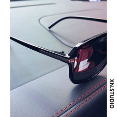 Trendy Aviator Sunglasses for Stylish Men and Women: Retro Polarized Reflective Design
