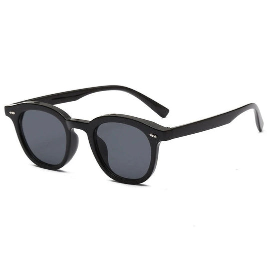 Experience Classic Style with Trendy Hawksbill Frame Sunglasses for Men - Retro Hong Kong Design, UV-Proof, and Myopic Glasses Option